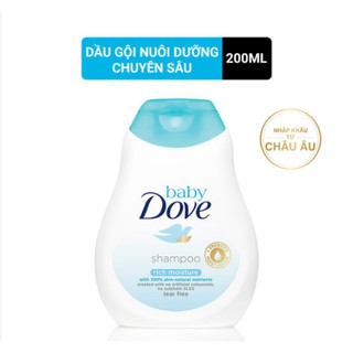 Dầu gội dove baby nuôi dưỡng chuyên sâu 200ml