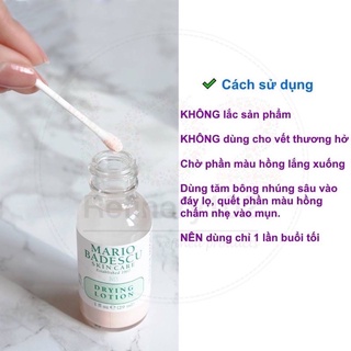 Dung Dịch Chấm Mụn Mario Badescu Drying Lotion 29ml