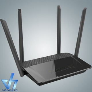 Router wifi MIMO công suất cao 4 ăng-ten băng tần kép AC1200 Dlink Dir-842