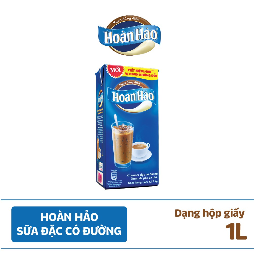Sữa đặc Hoàn Hảo hộp 1.27Kg