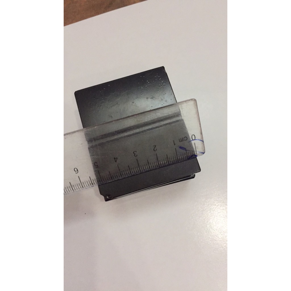 Nam châm rãnh đen Kt: 62x53x5mm