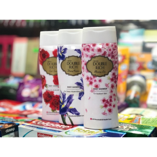 SỮA TẮM DOUBLE RICH 200g ( CHỈ CÒN MÀU HỒNG )