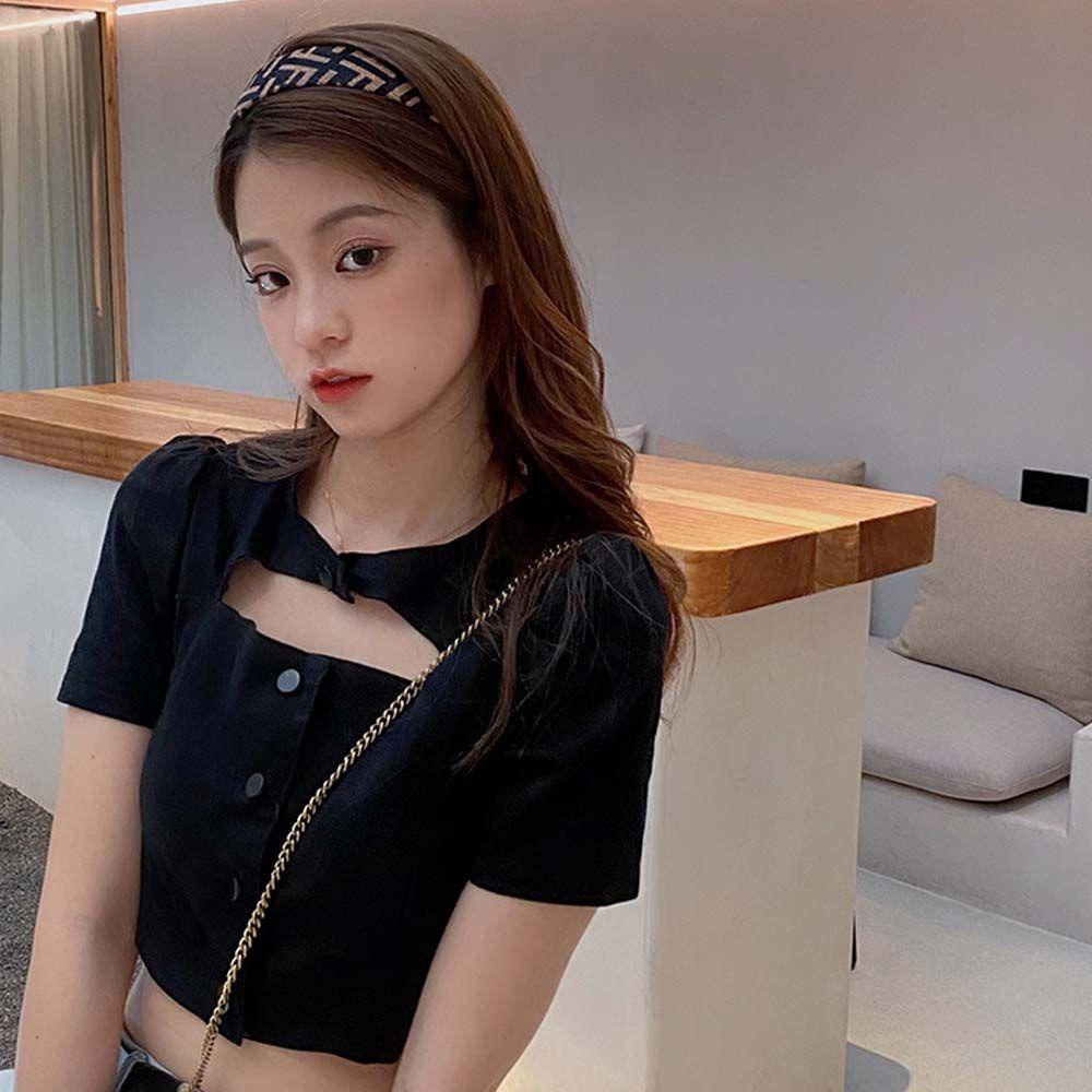 Băng Đô Cài Tóc Bản Rộng In Chữ WMES15H Phong Cách Cổ Điển Thời Trang Cho Nữ