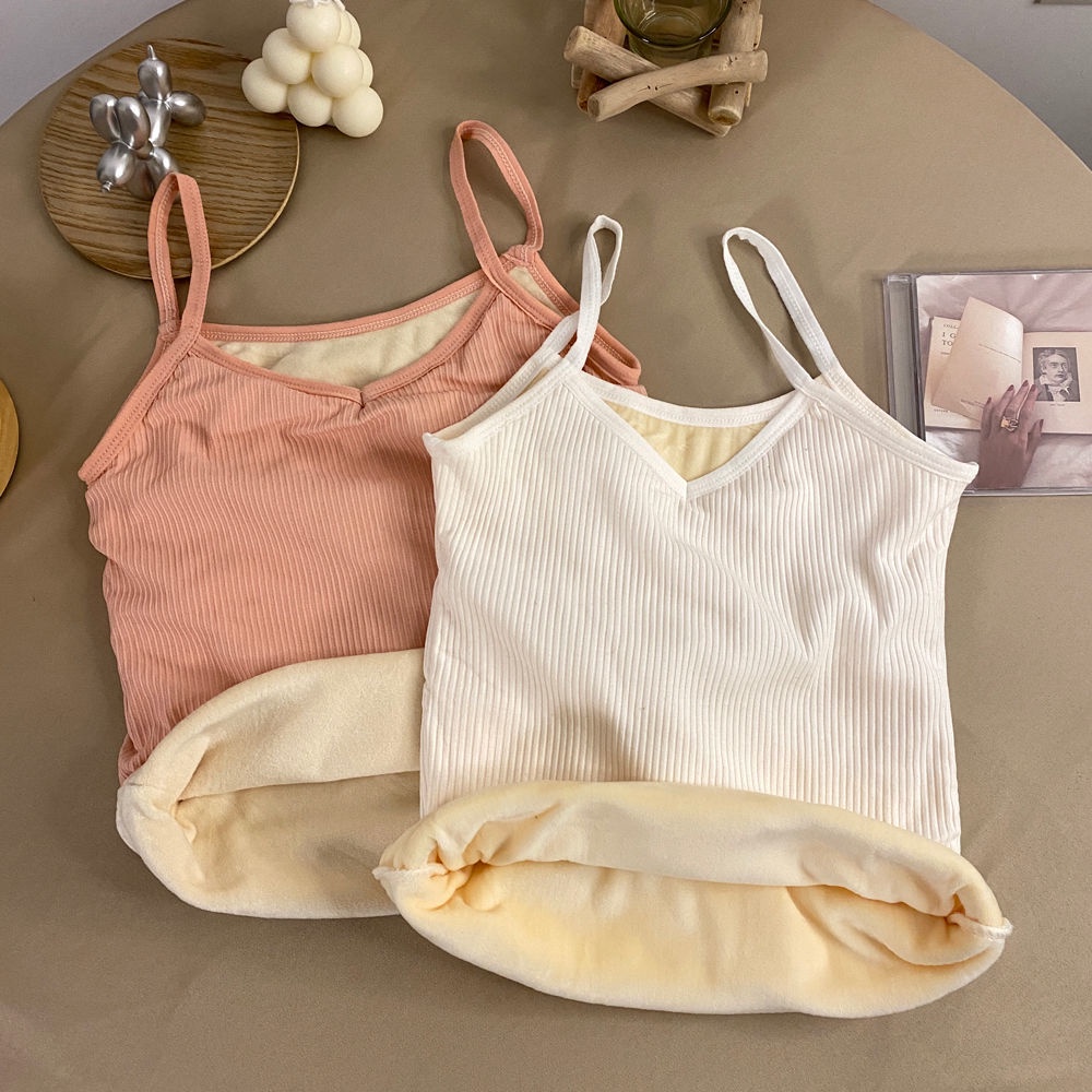 Áo Hai Dây Dáng Ôm Thời Trang Thu Đông Cho Nữ