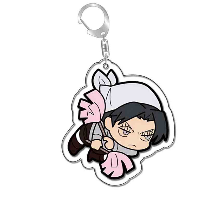 Móc Chìa Khóa Hình Nhân Vật Anime Attack On Titan Giá Đỡ