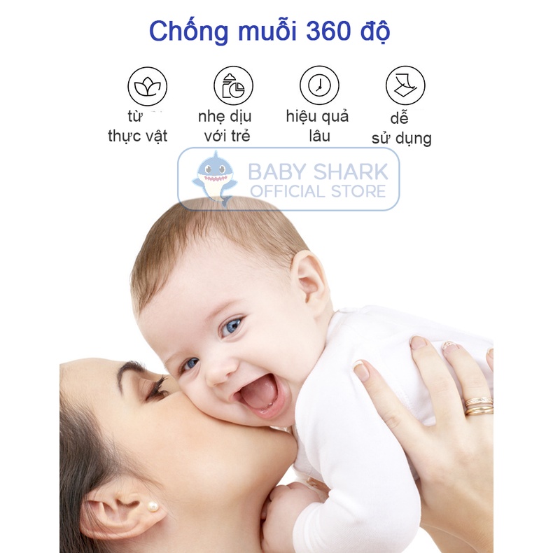 Miếng dán chống muỗi - Gói 36 miếng dán chống muỗi, đuổi muỗi cho bé
