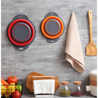 Bộ 2 Rổ Xếp Gọn Cao Cấp