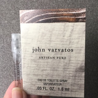 [ Vial ] - Nước hoa nam mini John Varvatos Artisan Pure (1.5ml) - USA