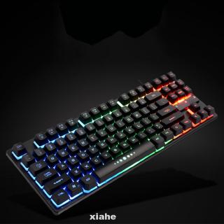 Backlight Easy Operate Gaming Mechanical 87 Keys Keyboard