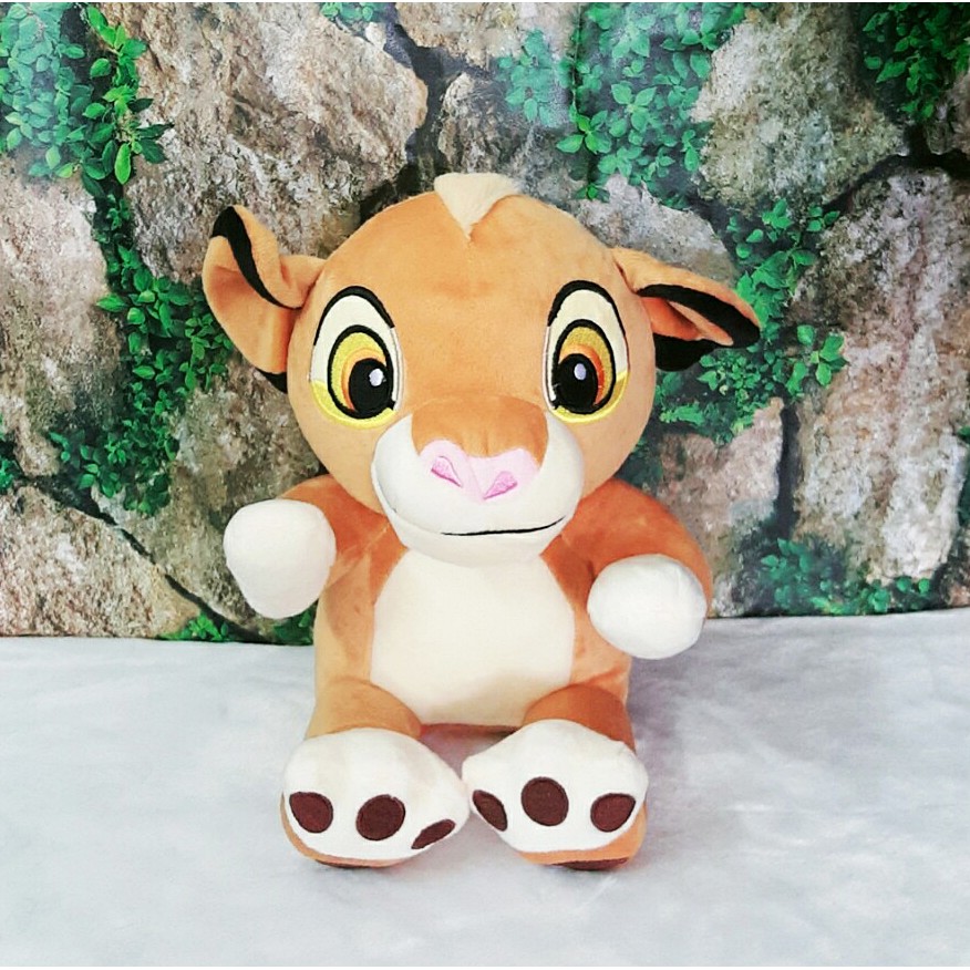 GẤU BÔNG SƯ TỬ SIMBA DỄ THƯƠNG (30CM) VẢI MINISO MỀM MỊN, HÀNG CAO CẤP