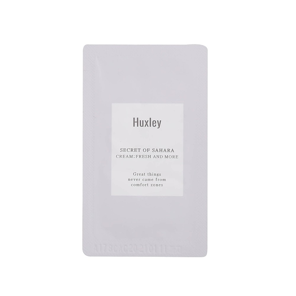 [Sample]Kem dưỡng da ẩm mượt dạng gel Huxley Cream ; Fresh and More 1ml _ Huxley Chính Hãng