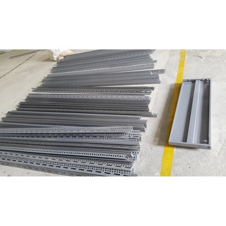 { Dài 40cm } Thanh Sắt v lỗ V3x5cm - Lắp kệ v trồng rau