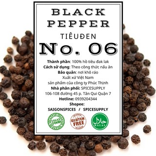 10kg Tiêu đen Black pepper thơm cay sạch từ Đaknong Giá Sỉ mùa mới 2022