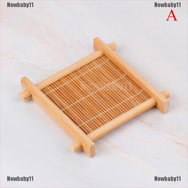 Đế Lót Cốc Trà Bằng Tre Tiện Dụng