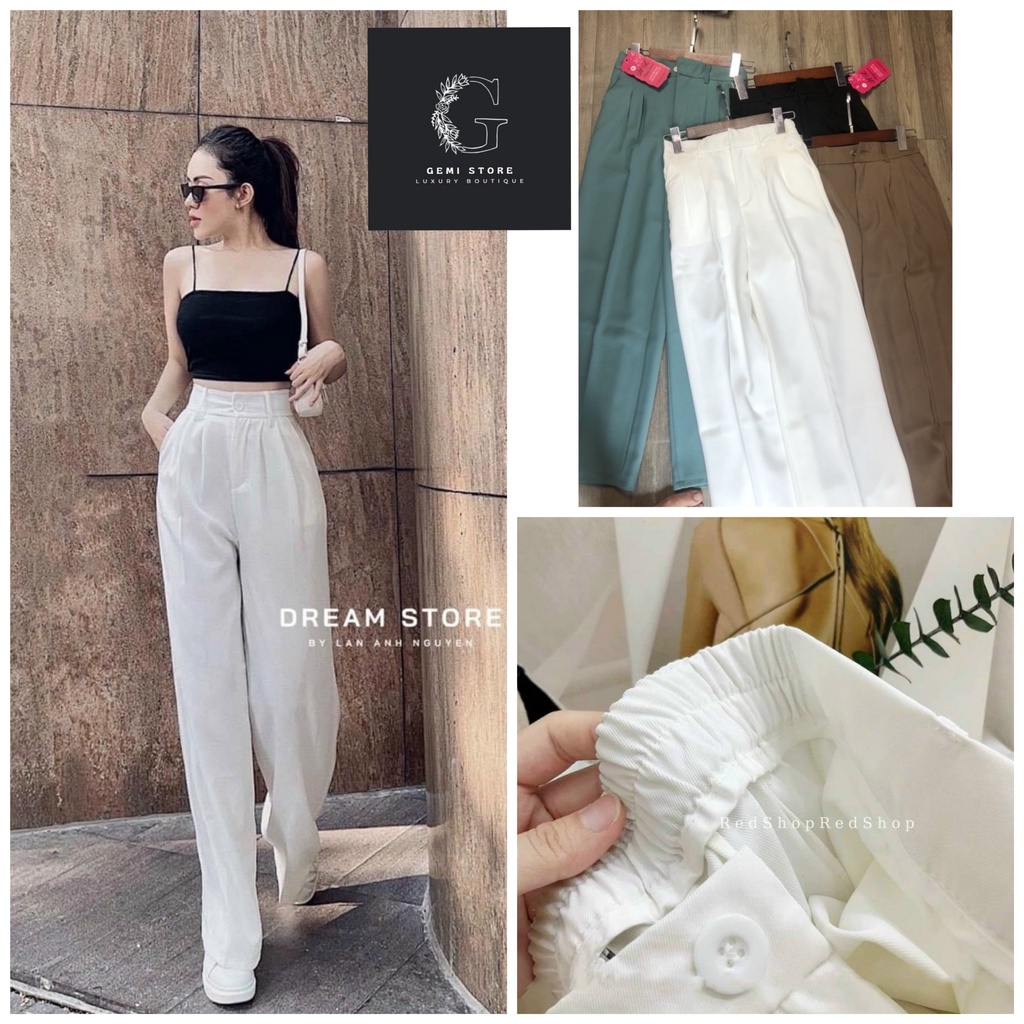 Quần Ống Rộng Culottes Ulzzang Chất Vải Ruby Xuất Hàn Lên Dáng Xinh MA379