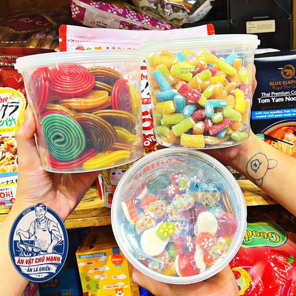 Kẹo dẻo Haribo Suber Gartenspab Hộp 600G