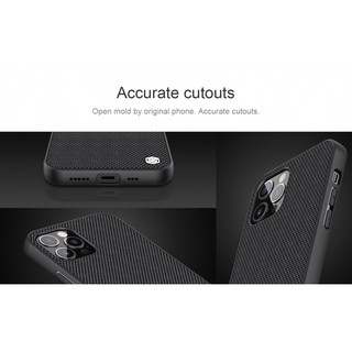 Ốp Lưng iPhone 12 Pro Dạng Vải Hiệu Nillkin TexTured