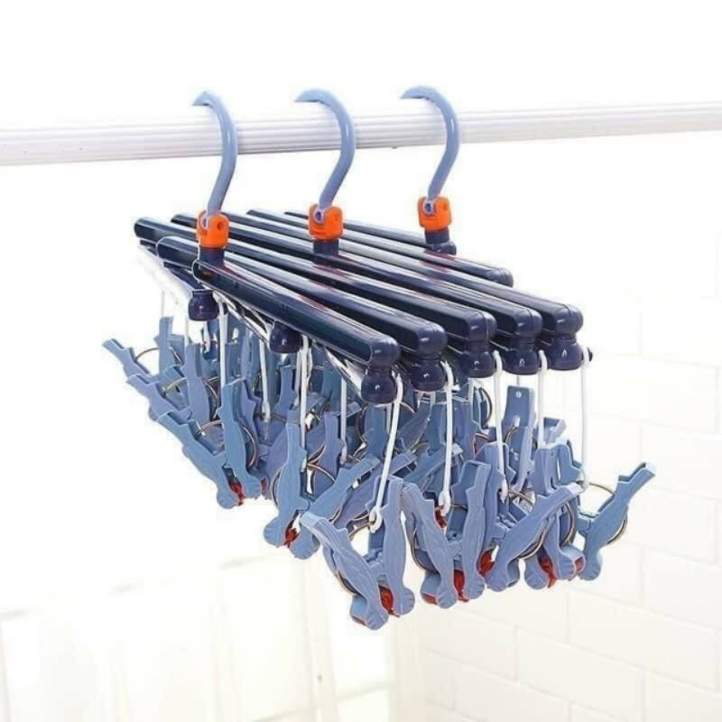 Móc zic zac 29 kẹp# Móc chùm gấp gọn thông minh