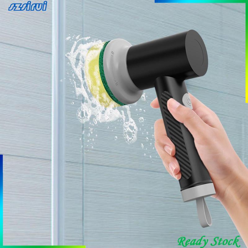 Bàn Chải Điện Vệ Sinh Sàn Nhà Tắm Có Thể Sạc Lại Tiện Dụng