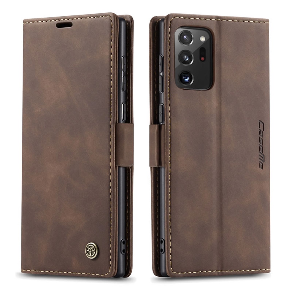 Bao da cao cấp dành cho SamSung Galaxy Note 20 Ultra dạng ví chính hãng Caseme ( Tặng kính cường lực Camera ) - Cao Cấp