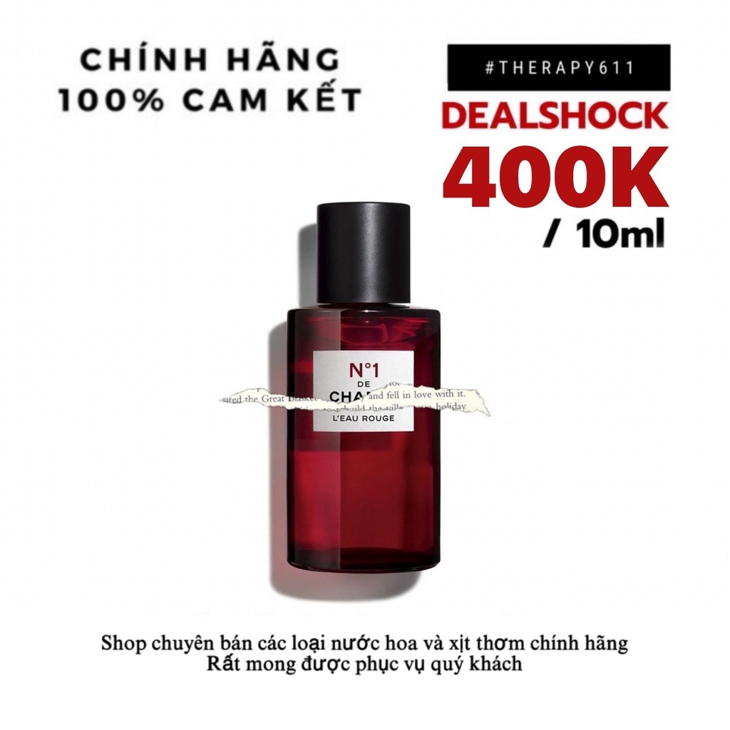 ❤️ ..::✨Nước hoa N°1 DE L'EAU ROUGE RED✨::..
