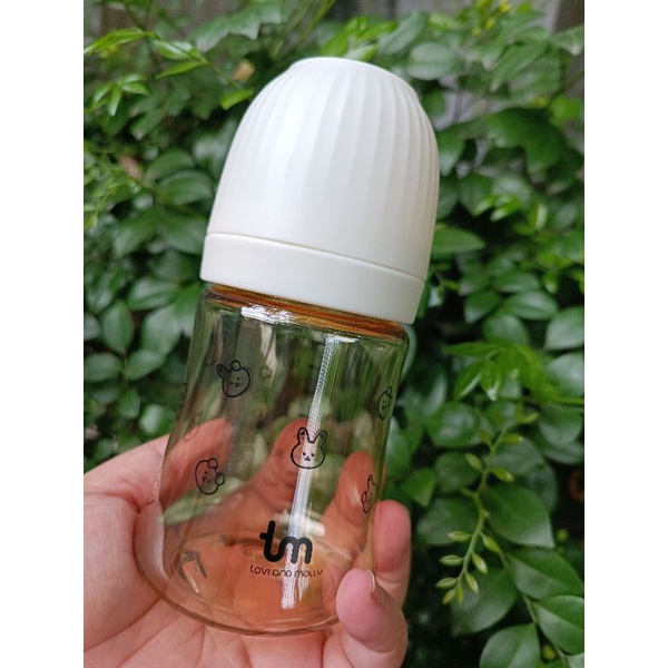 Bình sữa Tovi Molly nhựa Ppsu Hàn quốc 180ml/280ml