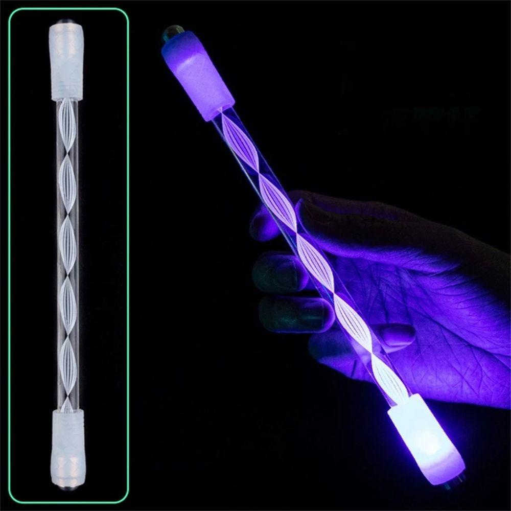 Bút Xoay Bằng Acrylic Có Đèn LED Chạy Pin Vui Nhộn