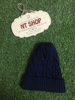 Mũ len chóp vặn thừng