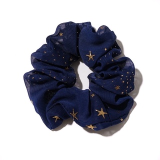 ⭐️Chun cột tóc Scrunchies sao vàng