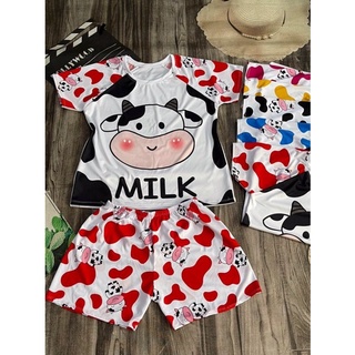 Set đồ con bò sữa bốn mùa