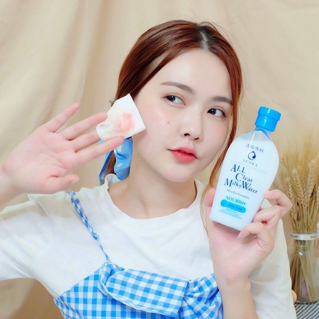 Nước Sữa Tẩy Trang Senka All Clear Milky Water 230ml