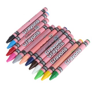 1 Bộ 8 / 12 / 24 Bút Sáp Màu Vẽ Tranh Cho Bé