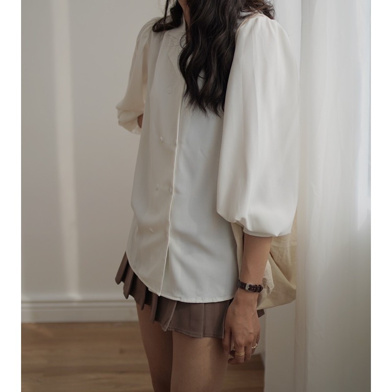 áo somi cổ vest chất mịn 3837 | BigBuy360 - bigbuy360.vn