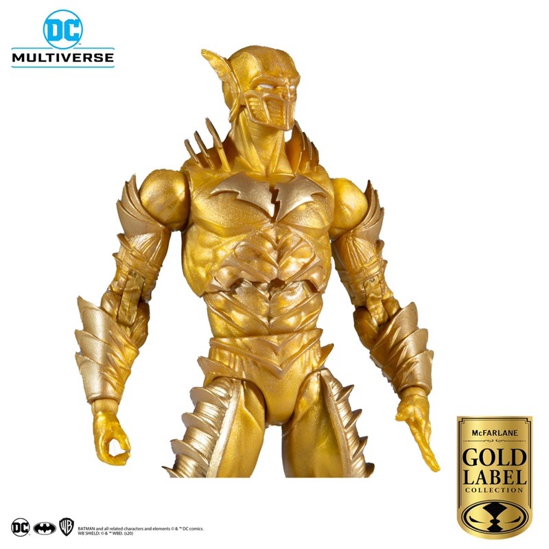 Mô hình McFarlane 🦇 DC Multiverse 7-inch 🦇 Earth -52 The Flash Gold Label - Walmart Exclusive