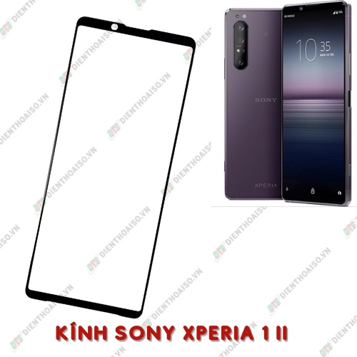 Kính sony xperia 1 ii (kính ép)