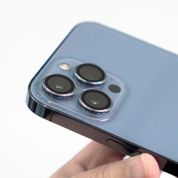 (ĐÃ CÓ 14 SERIES)Ốp viền kính bảo vệ camera siêu mỏng camera Kuzoom Clear cho iPhone 11-14promax