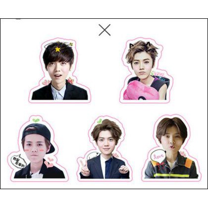 (20idol) Sticker Triệu lệ dĩnh sticker bts sticker dương dương sticker luhan sticker exo