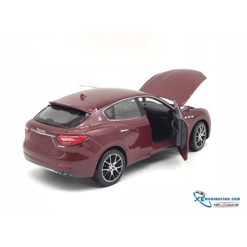 Xe Mô Hình Maserati Levante 1:24 Welly ( Đỏ đô )