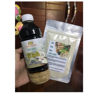 Thuốc bắc tái tạo da Ông Hoàng đông y tặng kèm bột rửa mặt