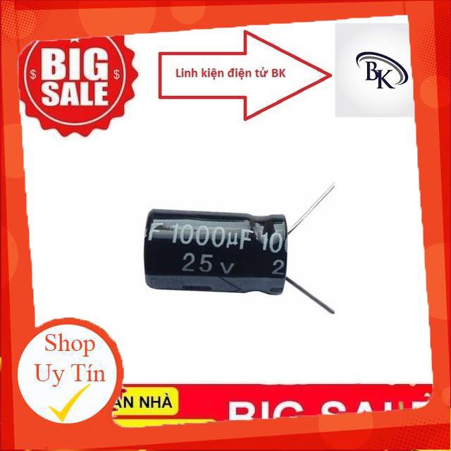 combo 10 tụ hoá 25v (470uF-1000uF)