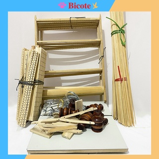 Khung lồng chim ép mộc chim chào mào dễ dàng lắp đặt hàng loại 1 kèm móc