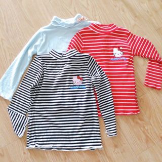 Sale Combo 3 áo kẻ len cotton gân còn sz 18.20kg hàng đẹp