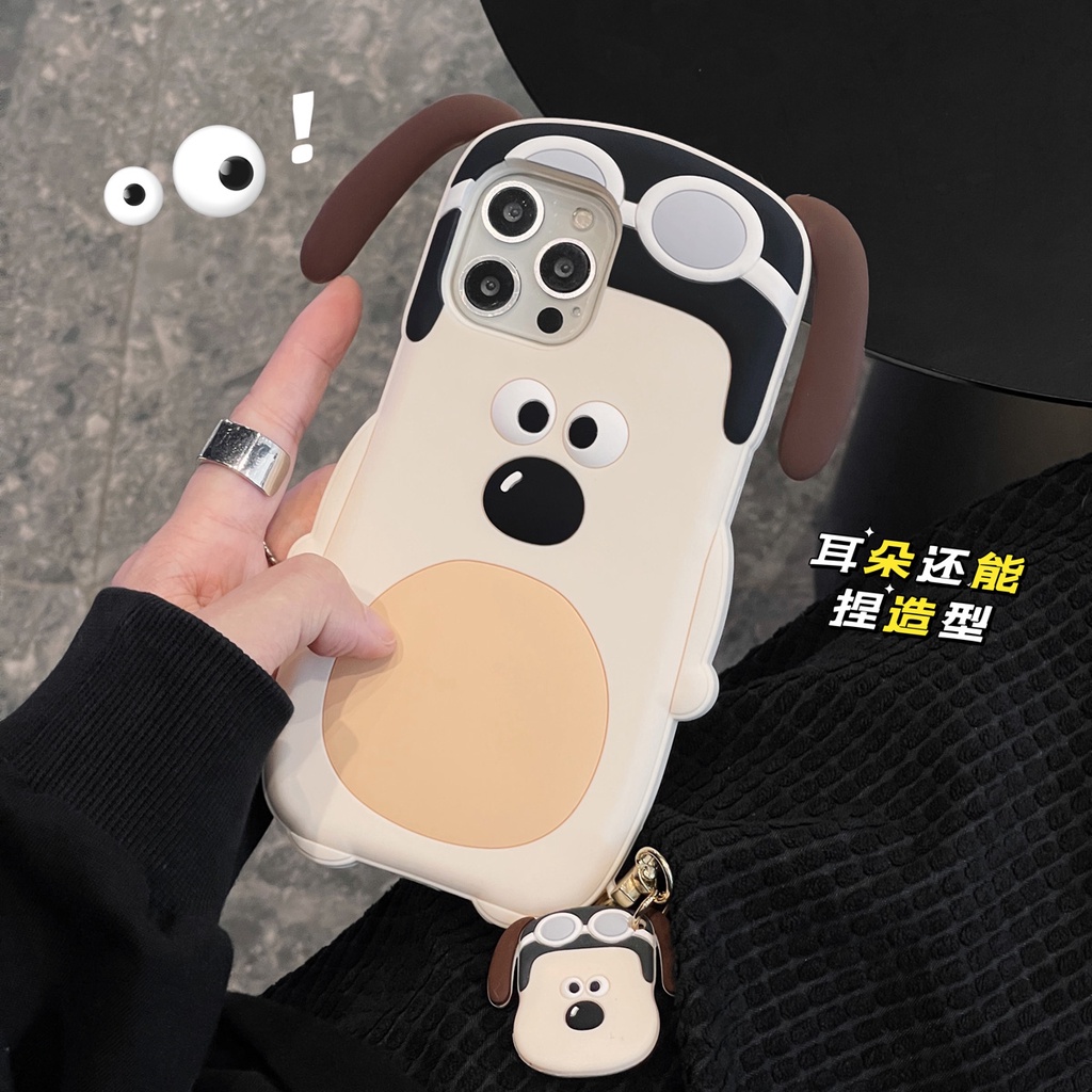 Ốp Điện Thoại Silicon In Hình Chú Chó Cho Iphone 6 6s 7 8 plus X XR XS 11 12 13 14 Pro max plus