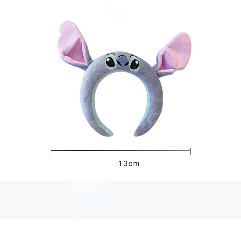 Băng đô cài tóc rửa mặt Hình Khủng Long Bằng Lông Nhung Dễ Thương Xinh Xắn