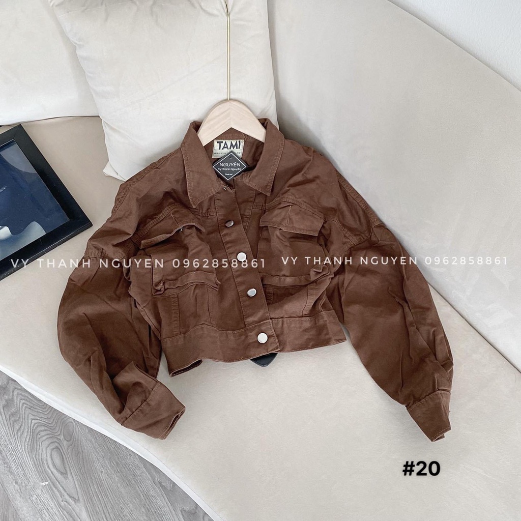 Áo Kaki Jean Nữ vnxk hot full màu xinh sịn m20