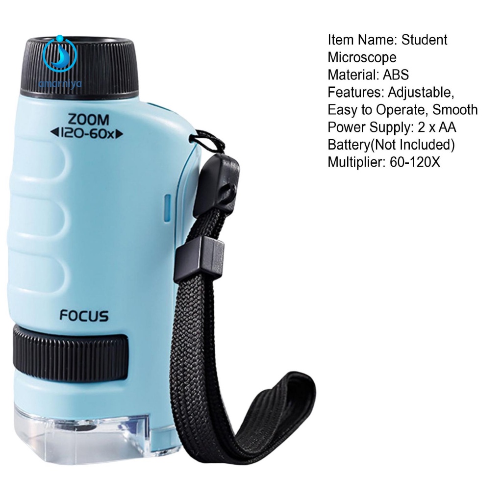 Kính HiểN Vi Mini 60-120X KèM Phụ KiệN Chuyên DụNg