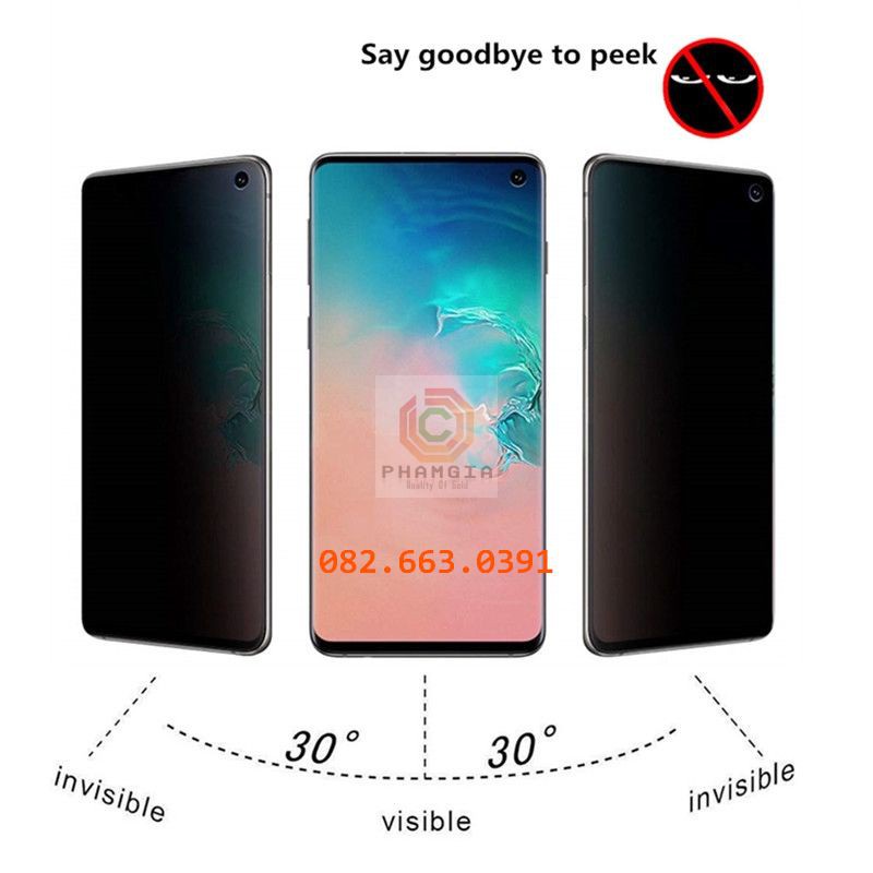 Dán cường lực chống nhìn trộm Samsung M40 / M50 / M50S / M60S / M80S dẻo nano