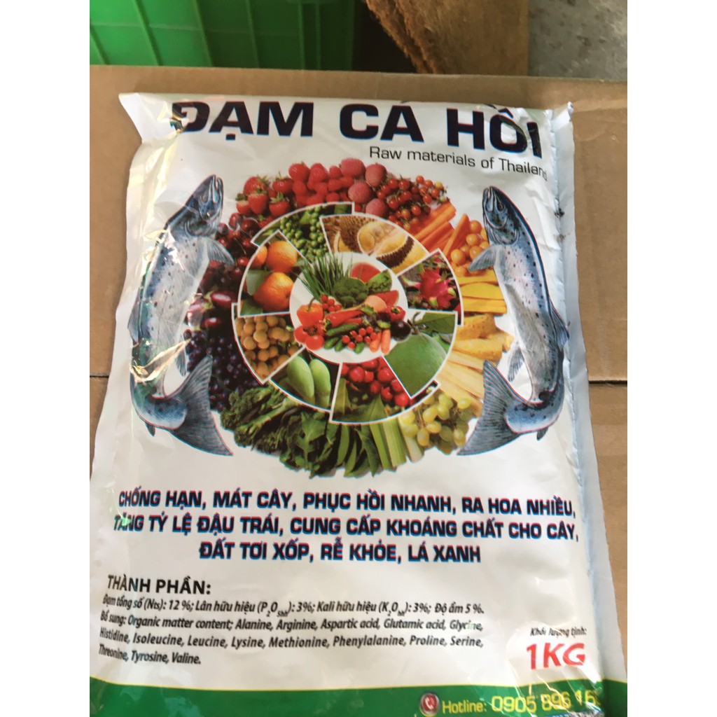 Phân bón ĐẠM CÁ HỒI gói 1kg