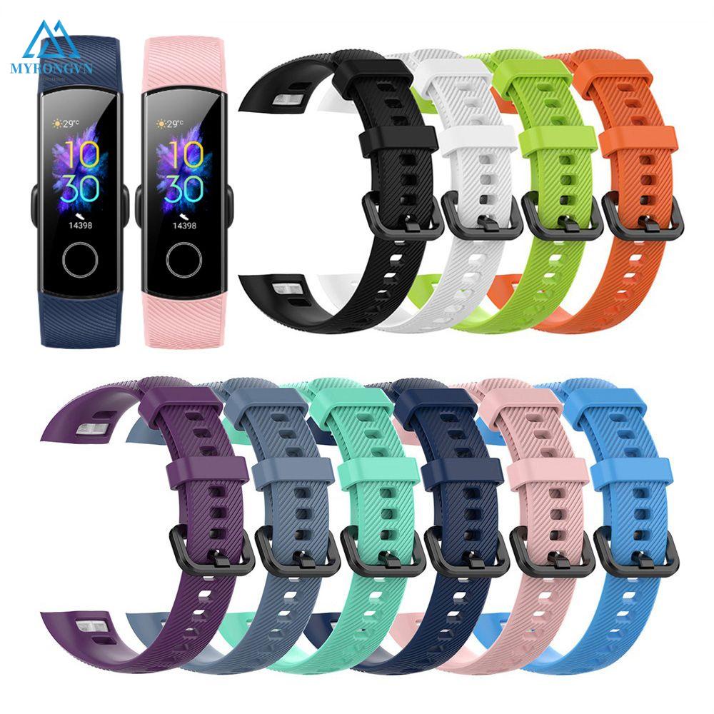Dây silicon thay thế cho vòng tay thông minh Huawei Honor Band 5 4