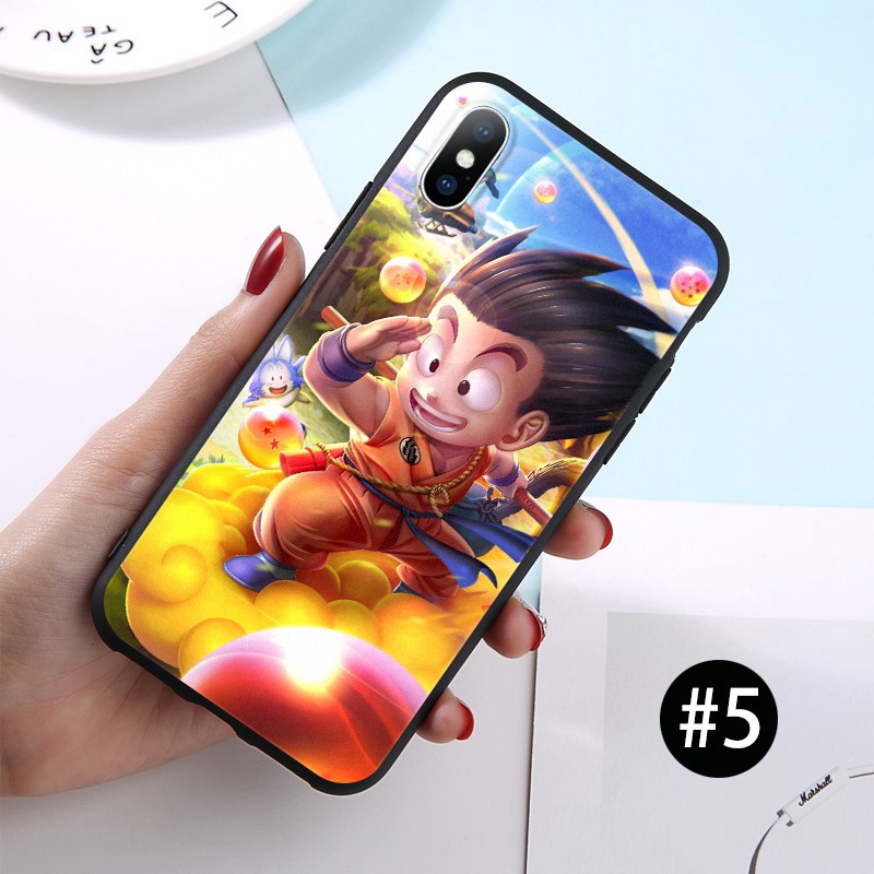 Ốp điện thoại bằng TPU mềm in hình Dragon Ball cho iPhone SE 2020 7Plus XR 6 6S 11 Pro Max XSMAX 7 8 X XS 8Plus